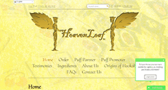 Desktop Screenshot of heavenleaf.com